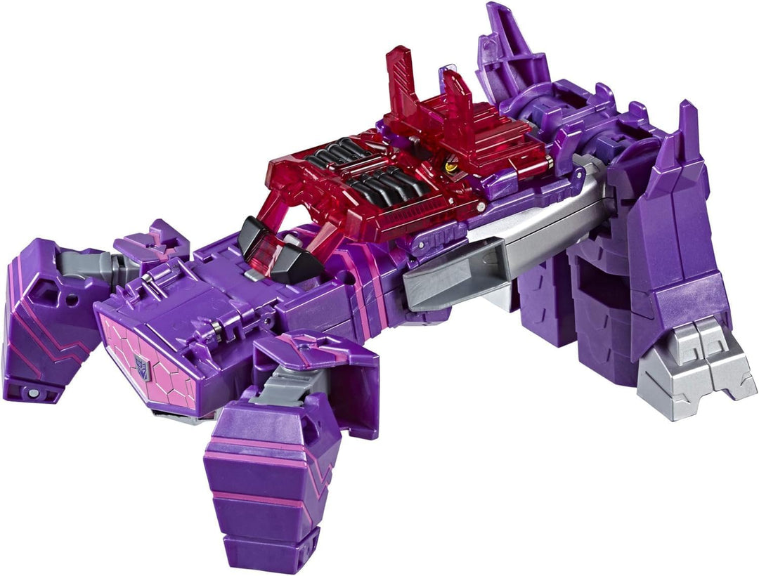 Transformers E7113ES0 Toys Cyberverse Ultimate Class Shockwave Action-Figur, kombiniert mit Energon