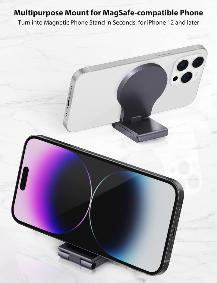 Stouchi Continuity Camera Mount für iMac, Desktop Monitor,Einstellbarer Winkel iPhone Monitor Halter