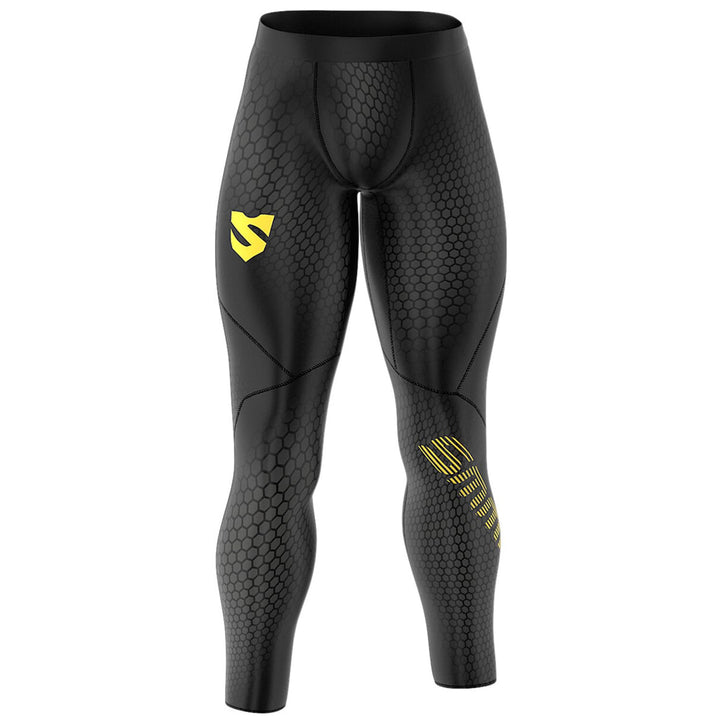 SMMASH Leggings Herren Jogginghose Sport-Leggings Lang XS Cell, XS Cell