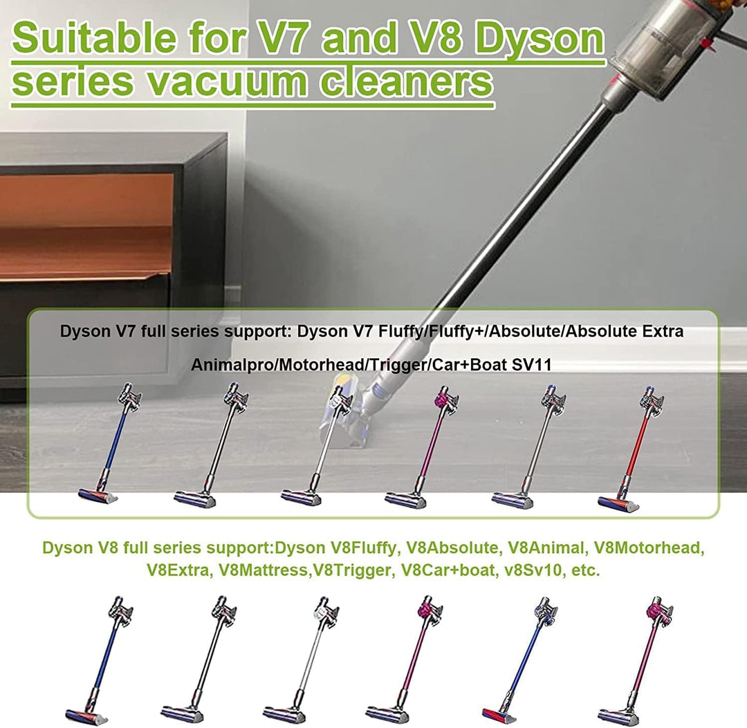 Verbesserter RY18V7V8 Adapter für Dyson V7+V8 Vakuumreiniger, Vakuumadapter für Ryobi 18V Lithiumbat