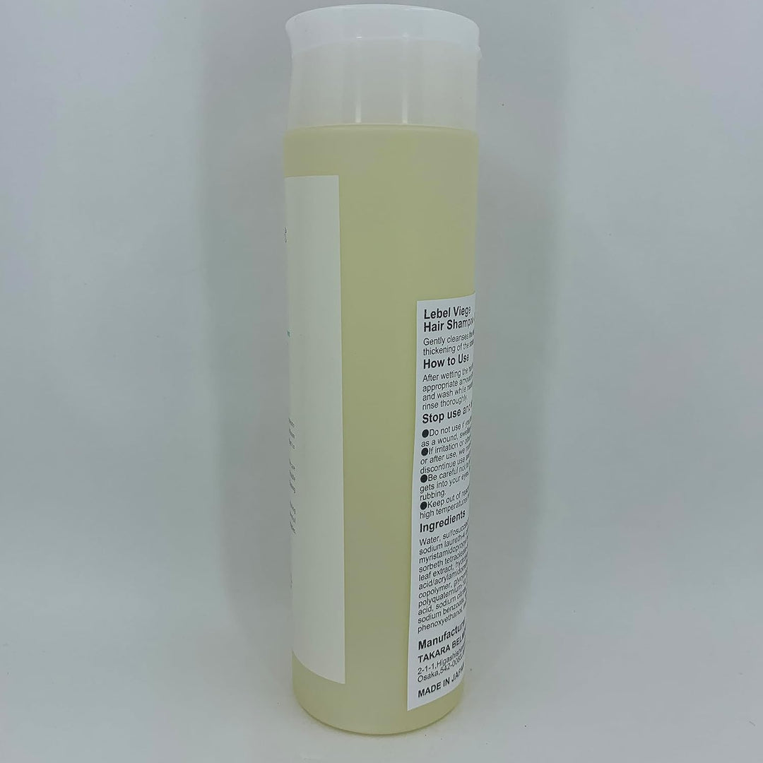 Lebel Viege Hair Shampoo - 240ml (Green Tea Set)