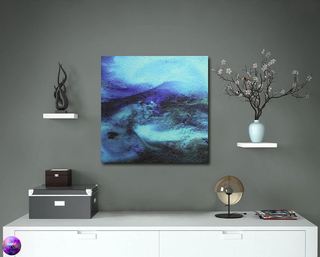 Original Gemälde Abstrakte Malerei Unikat - Strukturgemälde Acrylgemälde Moderne Kunst Wandkunst Hom