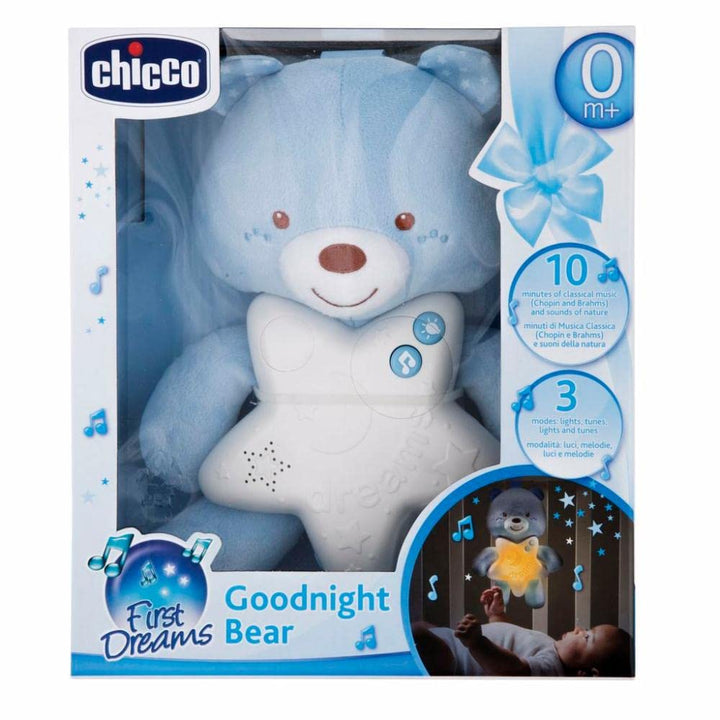 Chicco 00009156200000 Gute Nacht Bärchen, blau, Blau