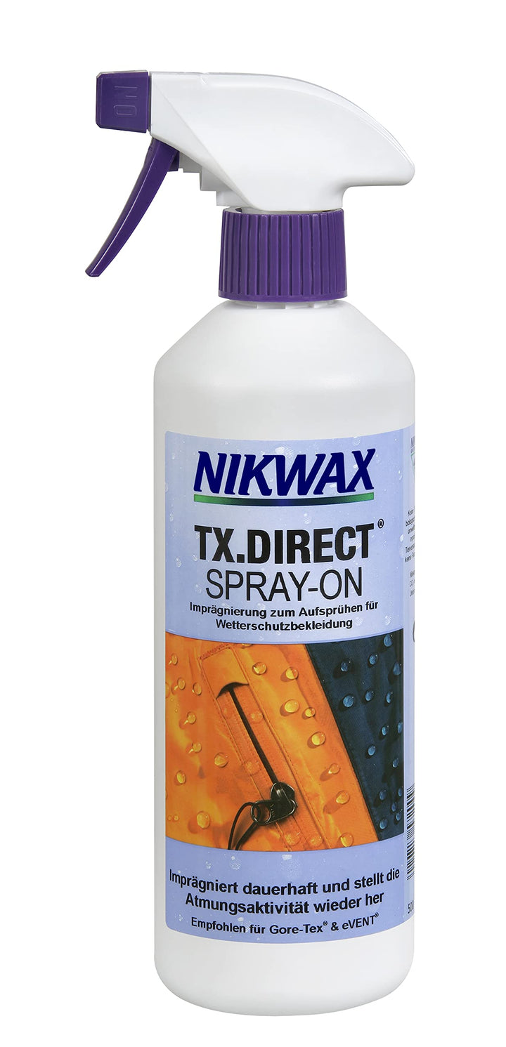 NIKWAX Unisex Bkl-impraegnierung Nikwax TX-Direct Spray, 500ml (VPE12)
