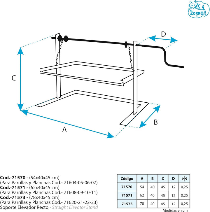 ImEx EL Zorro 71570 Verstellbare Halterung, 71570 54 x 42 x 43 cm, 54 x 42 x 43 cm