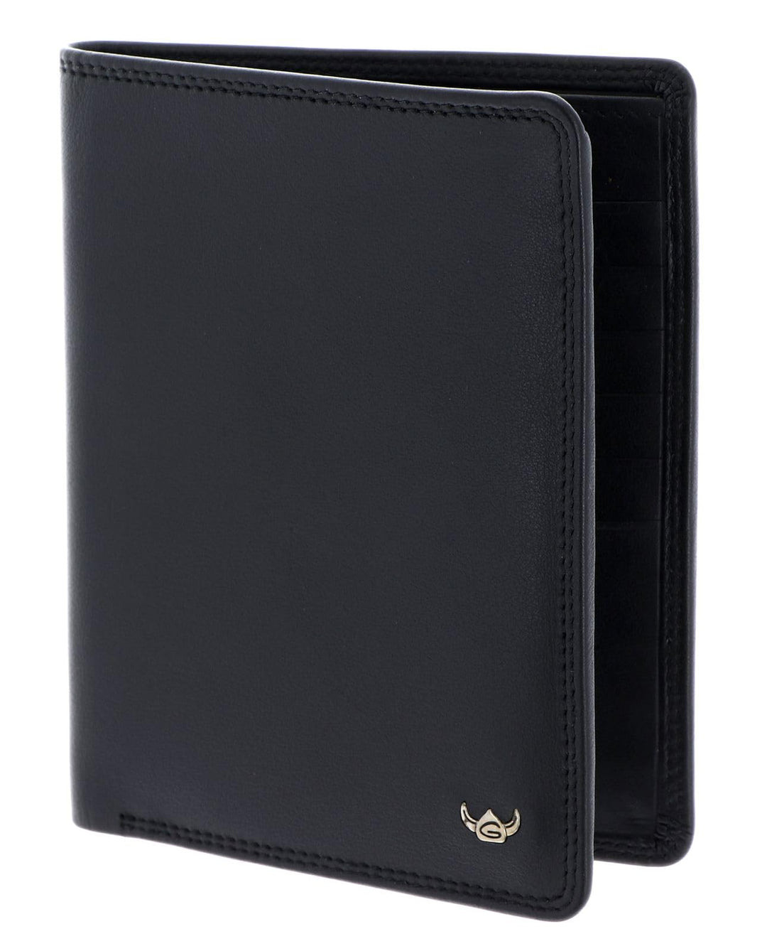 Golden Head Polo - Geldbörse 12cc 13 cm RFID Black