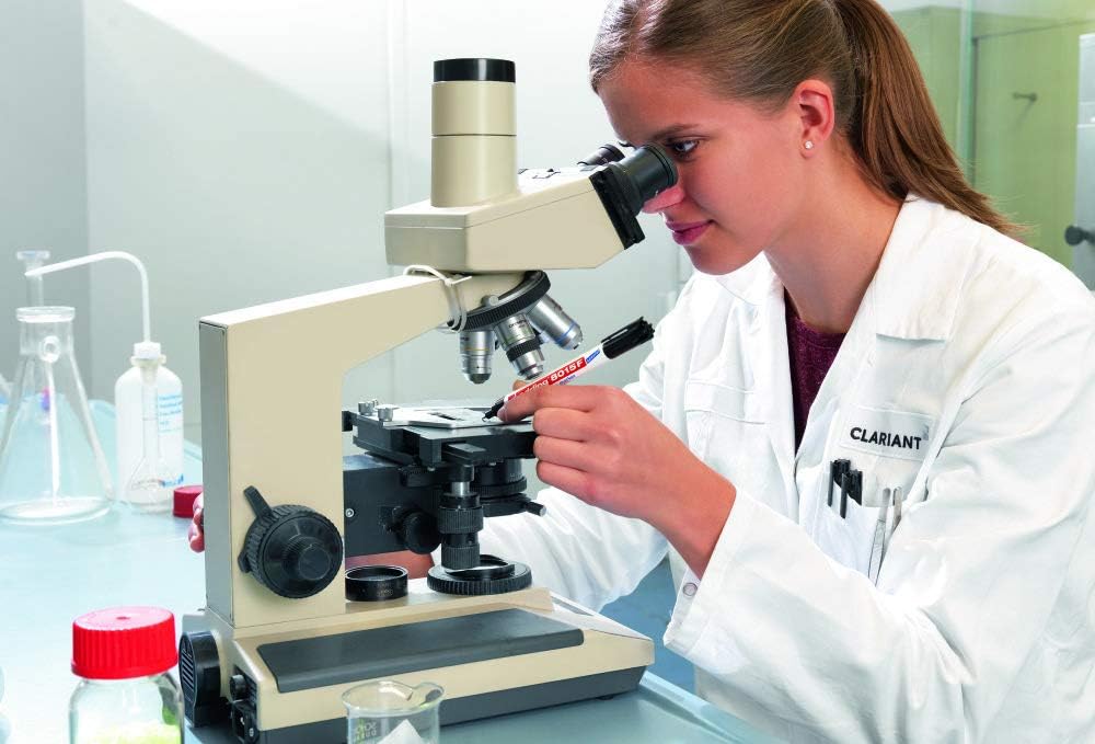 edding 8015 F Labormarkierer - schwarz - 1 Stift - Rundspitze 0,75 mm - ideal für extra feine Beschr