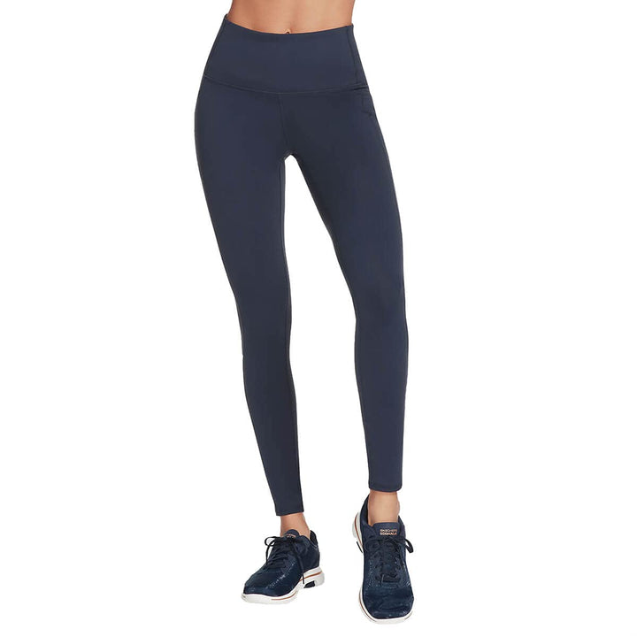 Skechers Women's Leggings, Navy, M