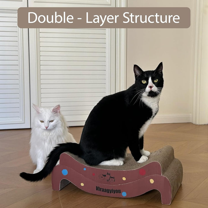 Kratzpappe für Katzen Kratzbrett, Kratzbretter Katze Katzenkratzbretter, Cat Scratcher Post for Scra