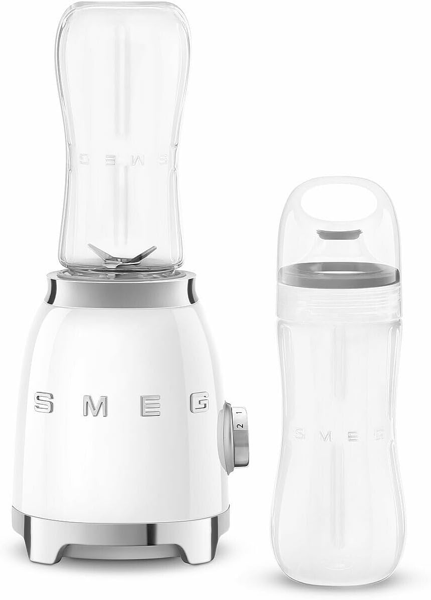 Smeg PBF01WHEU Mixer aus Edelstahl, weiss, Weiss