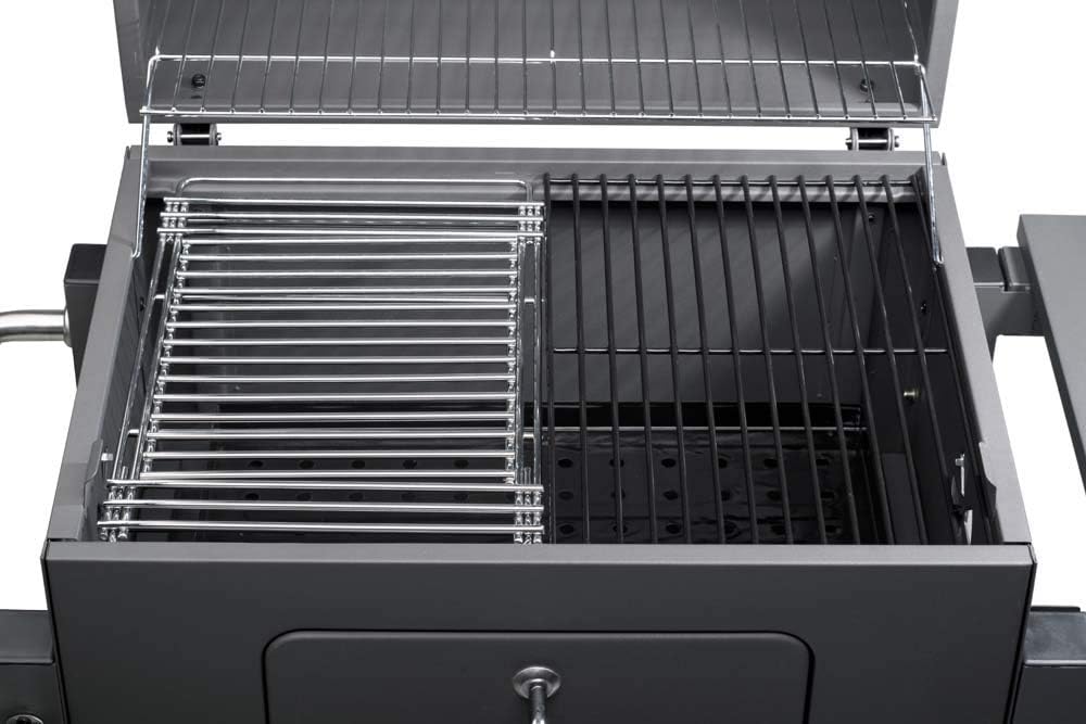 tepro Grillzubehör Hauptrost 28 x 39 cm für Rost-in-Rost-System - eckig, verstellbare Grillrosttiefe