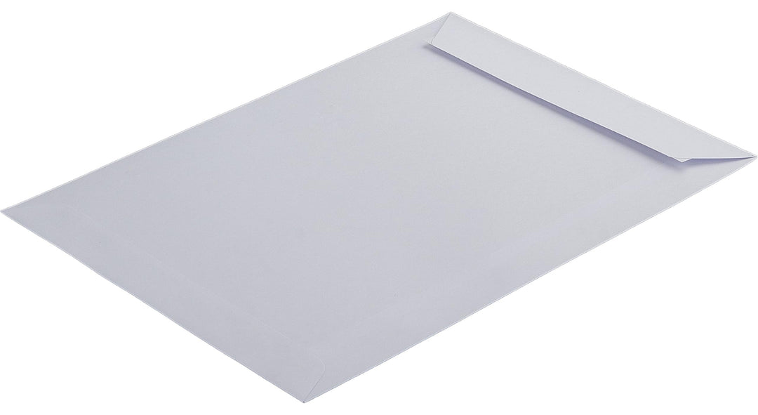 500 Stück, Versandtaschen, DIN C5, Haftklebung mit Abziehstreifen, Gerade Klappe, 90 g/qm Offset, Oh