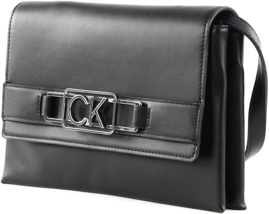 Calvin Klein Clutch With Flap CK Black