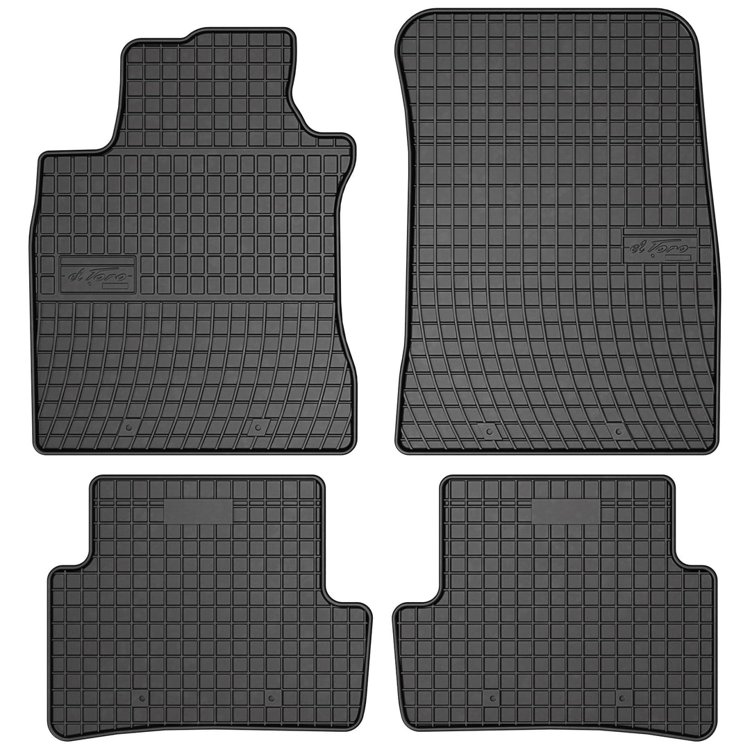 MOTOS Gummimatten Auto Fussmatte passend für Renault Modus 2004-2012 Verbessern Sie Ihren Reisekomfo