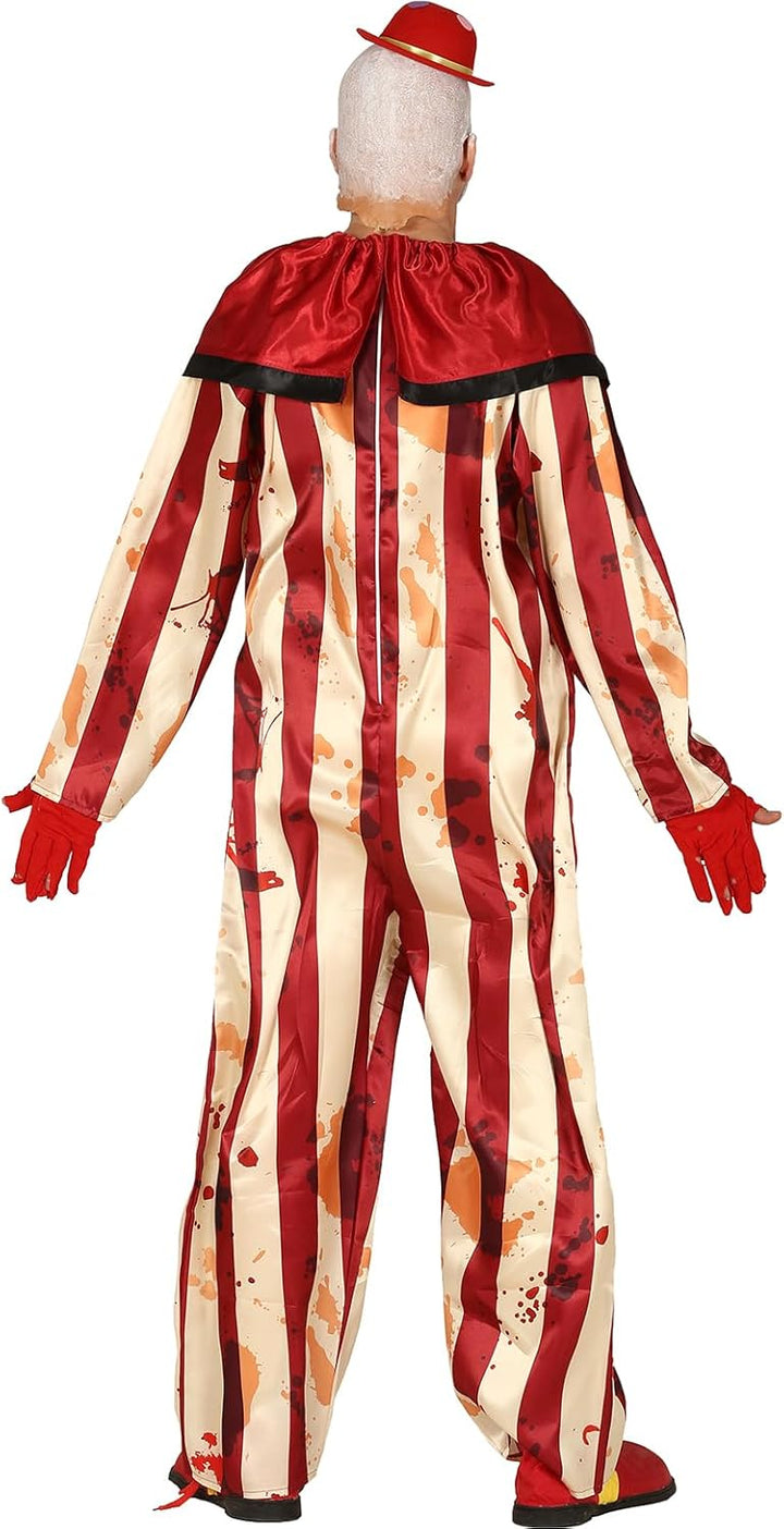 Fiestas Guirca Clown Clown Mörder Kostüm für Horror Mann Verkleidung, M