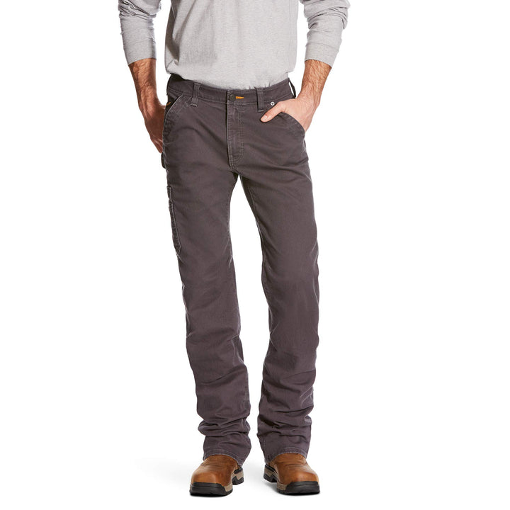 ARIAT Herren Arbeitshose 28W / 32L Rebar Grey, 28W / 32L Rebar Grey