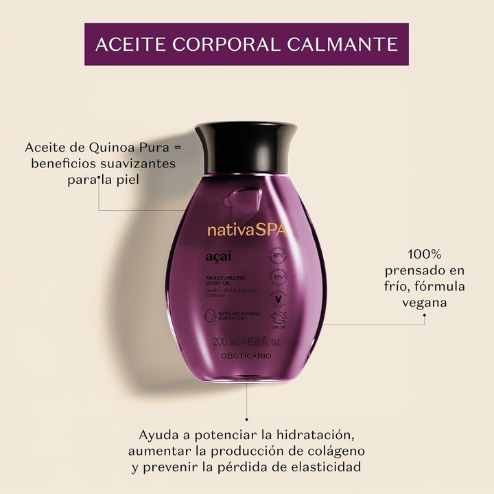 O Boticario, NativaSpa Acai Body oil 200 ml