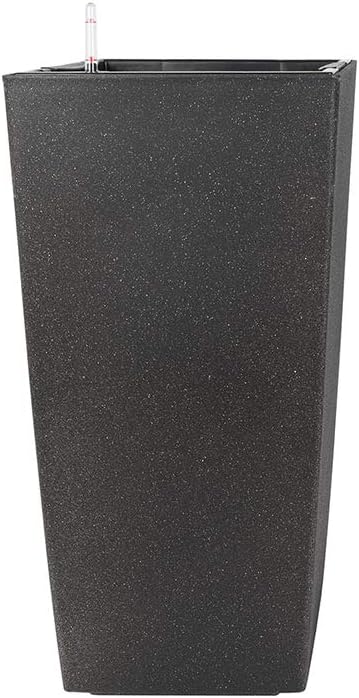 Pflanzwerk® ÖKOSYSTEM Pflanzkübel Square - Blumentöpfe Übertöpfe mit BEWÄSSERUNGSSYSTEM - 19x10x10cm