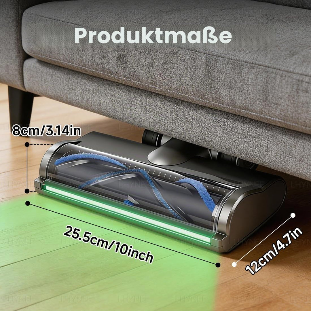 Bürste kompatibel für Dyson V8, V11, V10, V7, V15 mit LED-Staubdetektionslicht als 2in1 Set inklusiv
