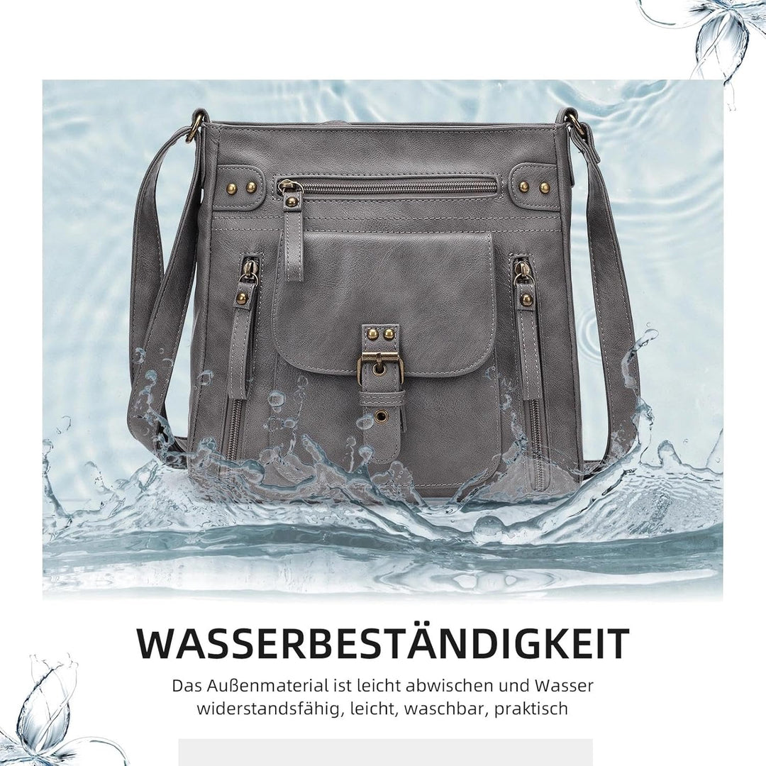 KL928 Tasche Damen Umhängetasche kleine Handtaschen Schultertasche Damentasche Damenhandtasche mitte