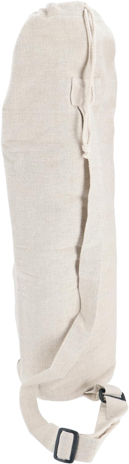 GURU SHOP Ethno-Yogamatten-Tasche - Schwarz, Herren/Damen, Baumwolle, 65x15x15 cm, Taschen für Yogam