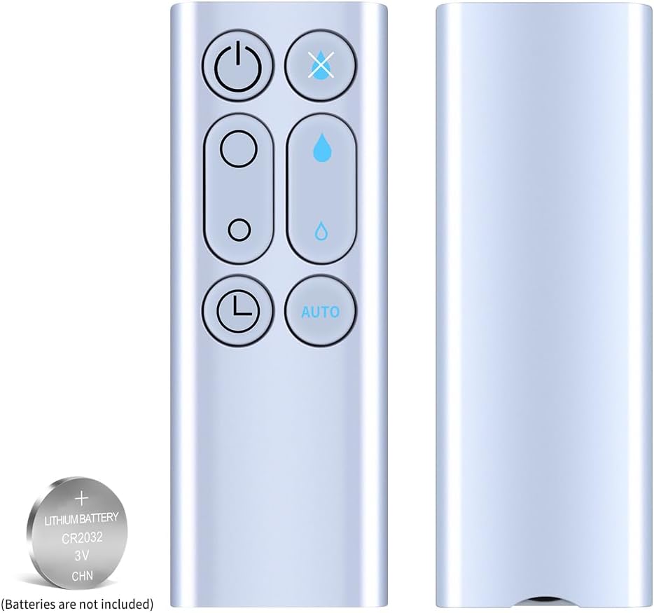 Neu Fan Fernbedienung Kompatibel mit Dyson AM10 Luftbefeuchter Lüfter 303117-01 966569-06, Nicht Met