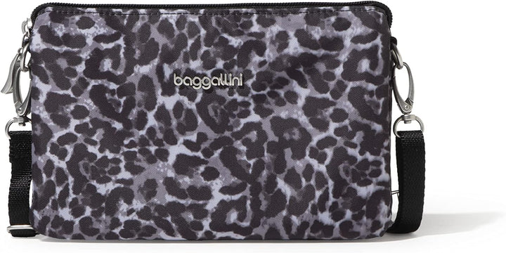 Baggallini Die einzige Mini-Tasche Einheitsgrösse Grauer Wild Cheetah, Einheitsgrösse Grauer Wild Ch