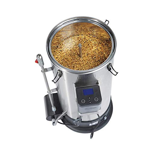 Grainfather Connect - Bierbrauanlage Edelstahl, 30 L Kapazität, kräftige Magnetpumpe, Gegenstrom-Wür