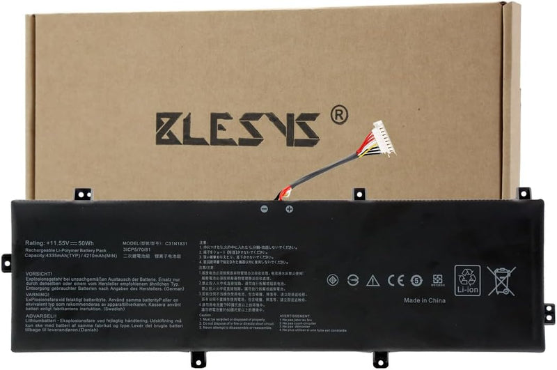 BLESYS C31N1831 Akku für ASUS ASUSPRO P3540FA P3548FA P574FA PX574FA PE574FA Asus Pro 3548FA 574FA P