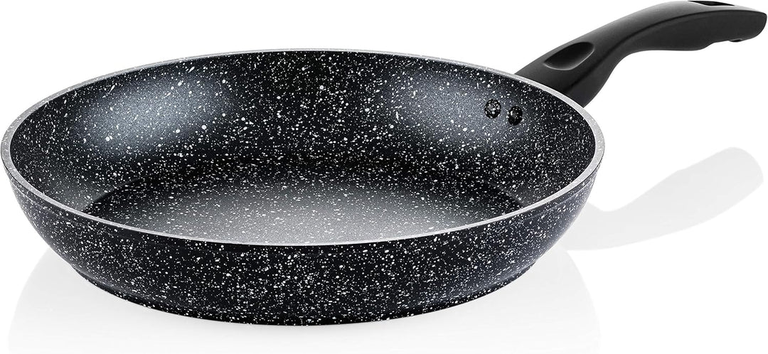 Westinghouse Black Marble Bratpfanne 30cm,3lagige Marmor-Antihaftbeschichtung, aus geschmiedetem Alu