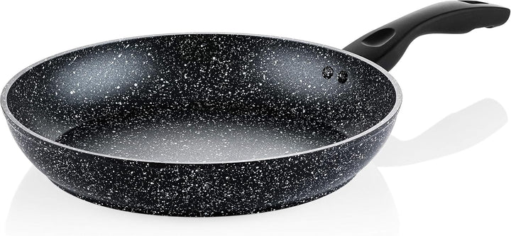 Westinghouse Black Marble Bratpfanne 30cm,3lagige Marmor-Antihaftbeschichtung, aus geschmiedetem Alu