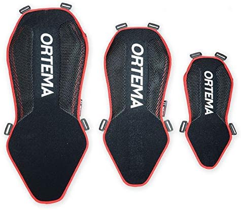 ORTEMA Ortho-MAX Light - Leichter & Verstellbarer Unisex Rückenprotektor - Level 1 für Ski/Snowboard