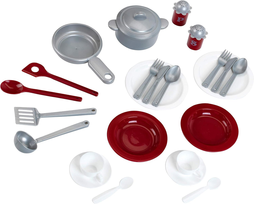 Theo Klein 7151 Bosch Küche Pure I Beidseitig bespielbare Kinder-Spielküche mit umfangreichem Zubehö