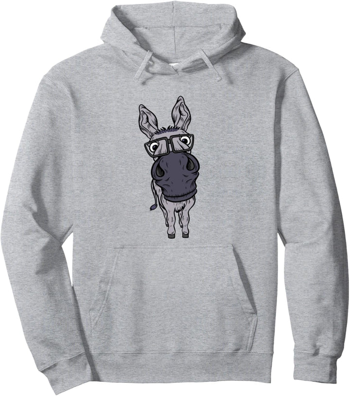 Lustiger Hausesel Bauernhof Pferd Maulesel Maultier Esel Pullover Hoodie