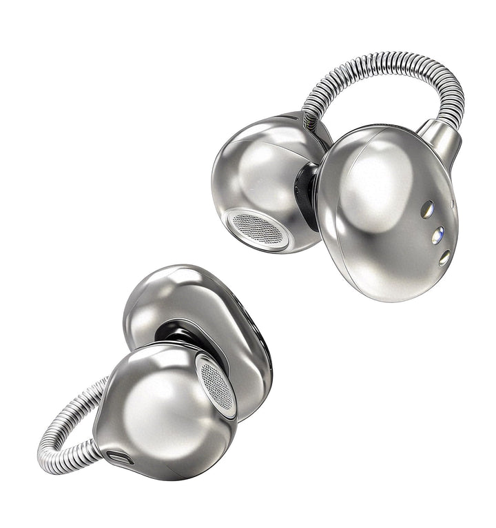 King Lucky Open-Ear Clip-On-Ohrhörer zum Laufen, Bluetooth 6.0 Kabellose Kopfhörer mit Speicherfeder