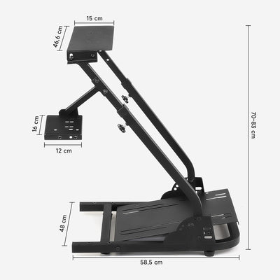 CO-Z Lenkradständer Lenkradhalterung klappbar für Logitech G29 GT G25 G27 G920 Fahrsimulator Rennspo