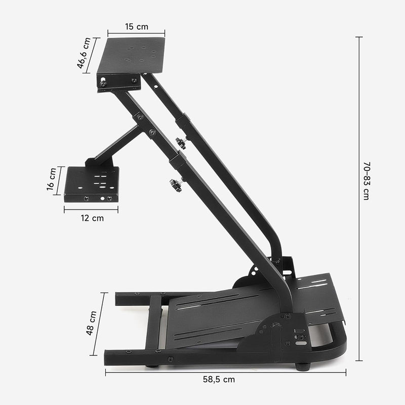 CO-Z Lenkradständer Lenkradhalterung klappbar für Logitech G29 GT G25 G27 G920 Fahrsimulator Rennspo