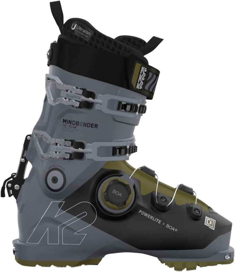 K2 - Skischuhe Mindbender 110 Boa Freeride Herren - Grau grau 44, grau 44