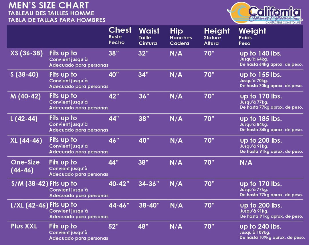 California Costumes Herren Royal Storybook Prinz Kostüm, Mehrfarbig/Meereswellen (Ocean Tides), M M