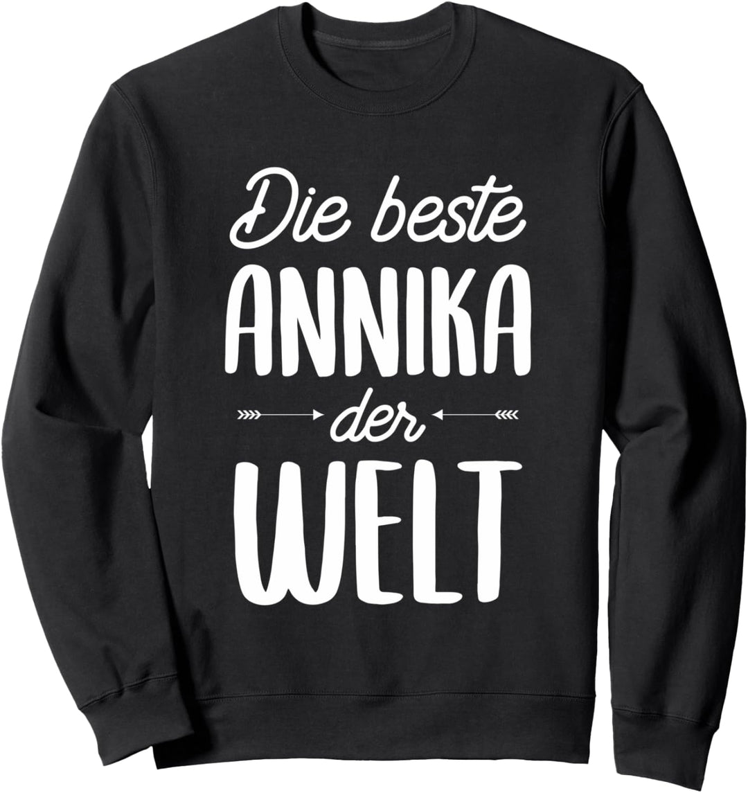 Beste Annika der Welt Sweatshirt