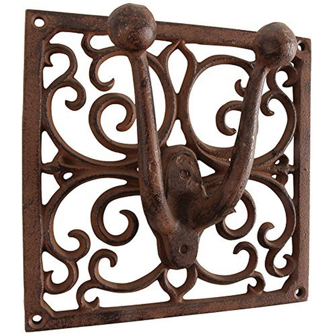 Esschert Design Hänger für Gartengeräte, braun, 17 x 6.5 x 17, TG42