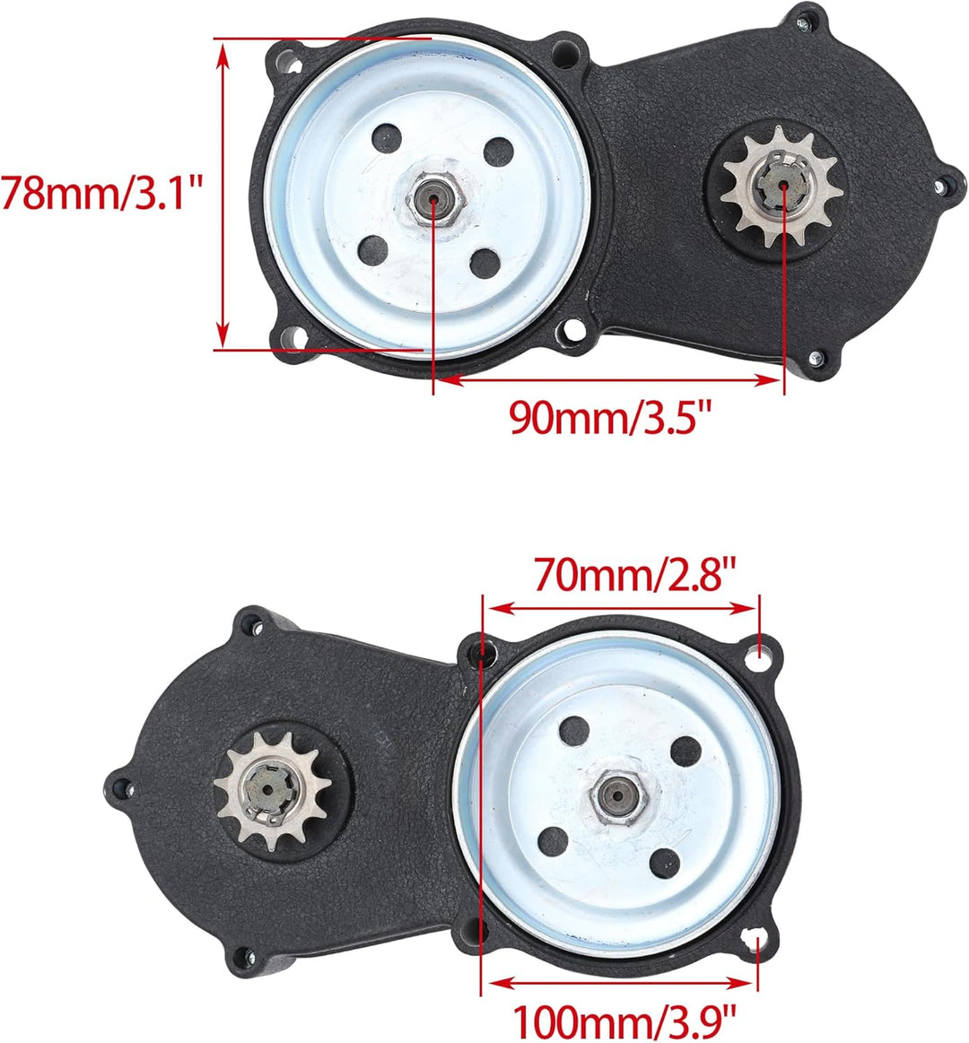 WOOSTAR T8F 11 Zahn Kettenrad Übertragung Ermässigung Getriebe Doppelkette Ersatz für 2 Takt 47ccm 4