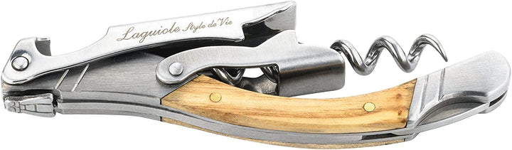 Laguiole Style de Vie Korkenzieher-Set, Sommelier-Set, 6-teilig,