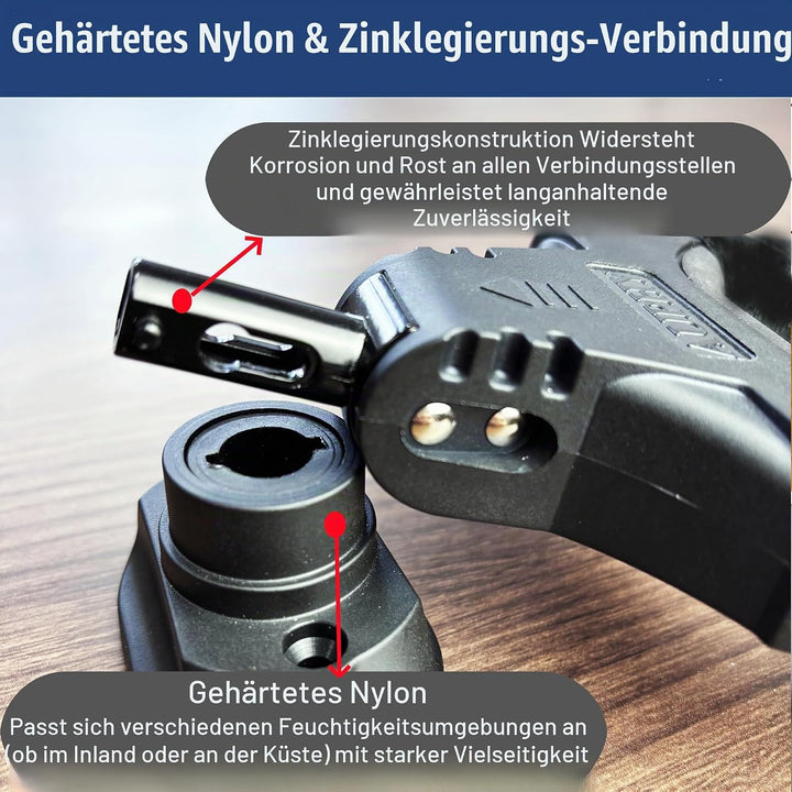 AUPHY Gitarrenhalter für die wand,Gitarrenhaken, selbsthemmende Funktion, geeignet für alle Arten vo