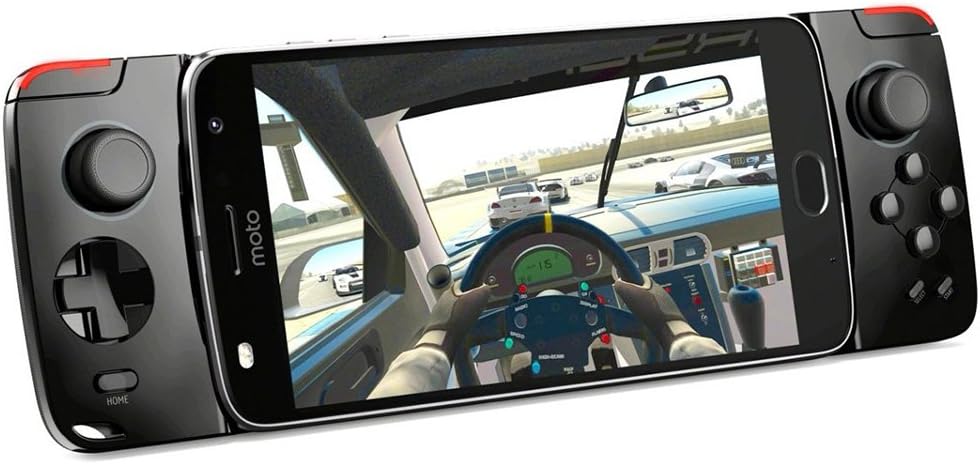 Moto Gamepad (geeignet für alle Moto Z Smartphones) schwarz Gamepad Schwarz, Gamepad Schwarz