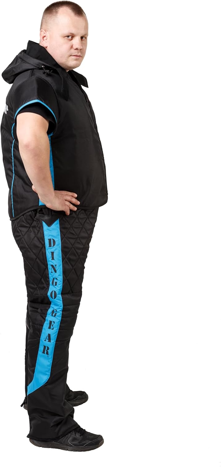 Dingo Gear Trainingsanzug für IGP Sports Agitation Köder XXL Lichtschutz blau, XXL Lichtschutz blau