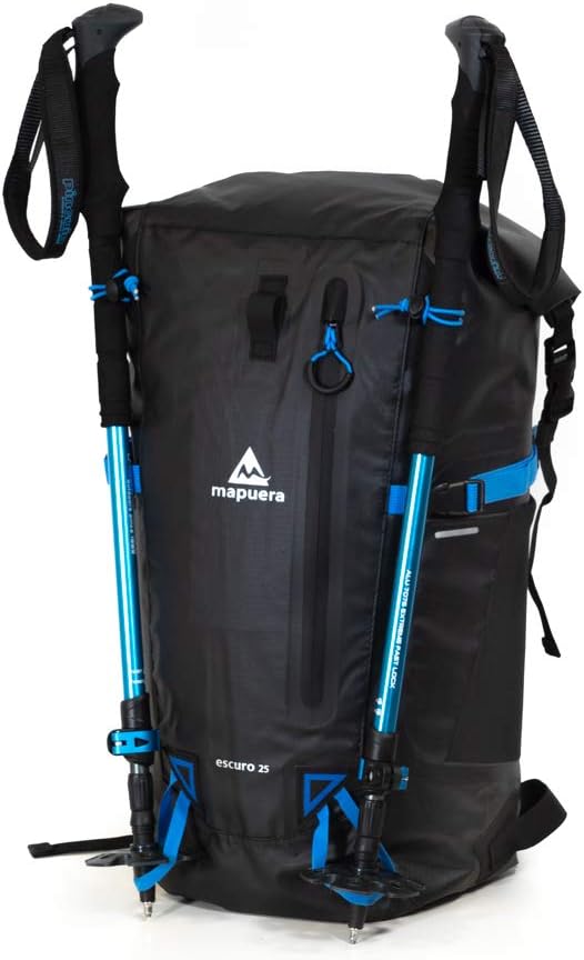 mapuera Escuro - wasserdichter Rolltop Rucksack in verschiedenen Grössen (25 L)