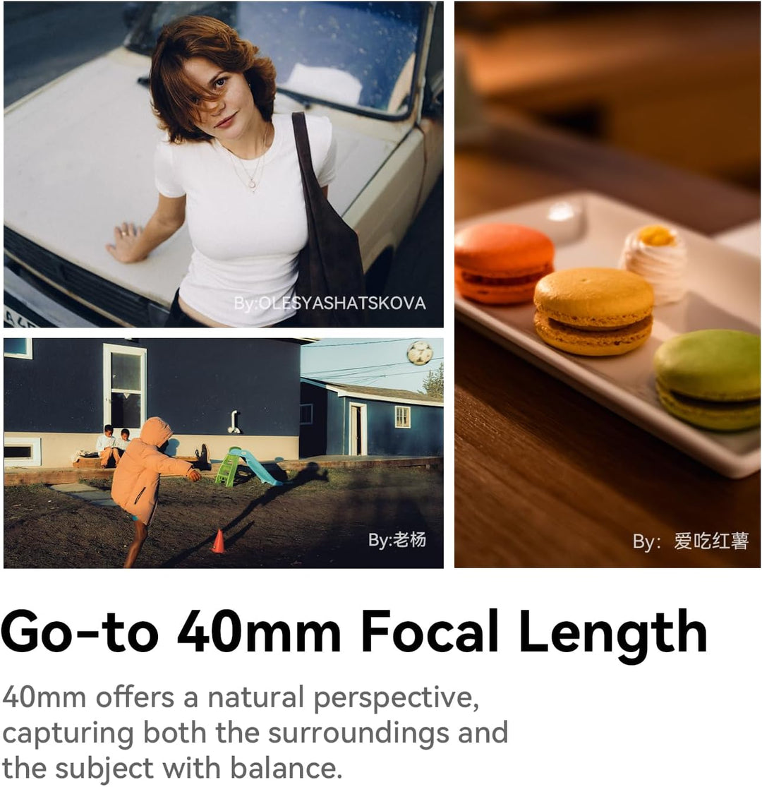 TTARTISAN 40 mm f2 Sivler für Z-Mount, AF 40 mm f/2 Vollformat-Prime-Objektive, kompatibel mit Nikon