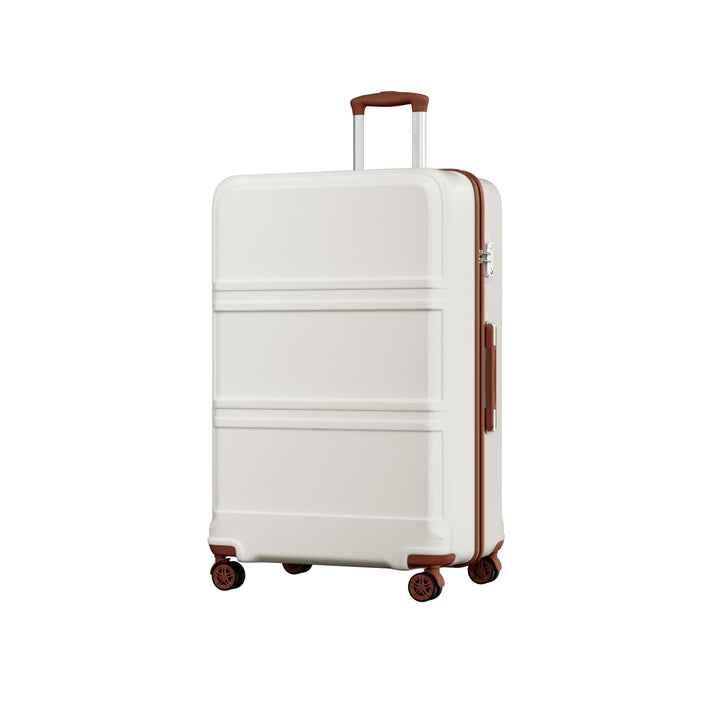 KONO Koffer Extra Grosser 32 Zoll Leicht ABS+PC Hartschalenkoffer XXL mit TSA-Schloss Reisekoffer mi