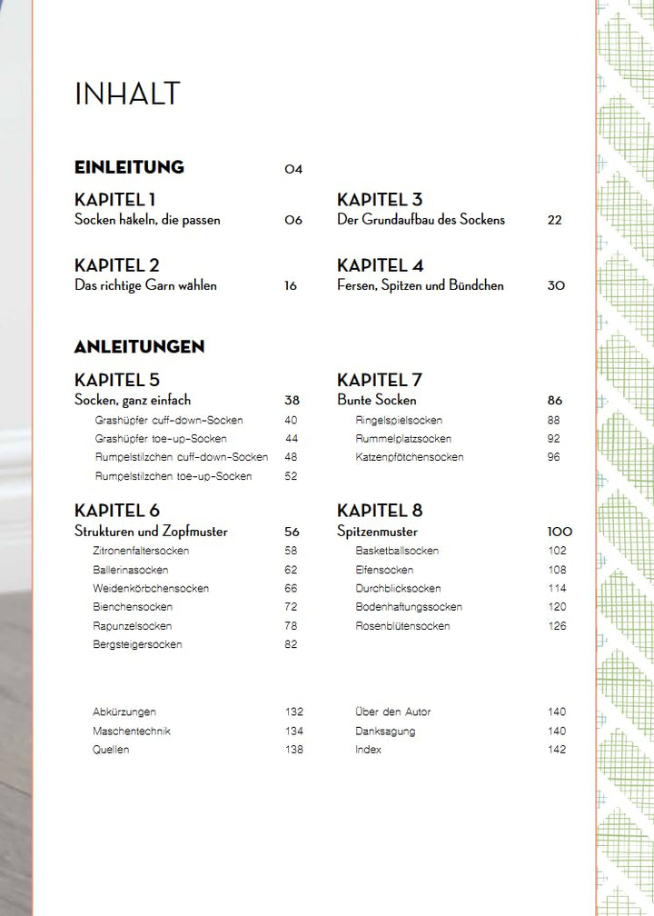 Stylische Socken selbst häkeln: Neue Ideen für Einsteiger und Fortgeschrittene, Taschenbuch